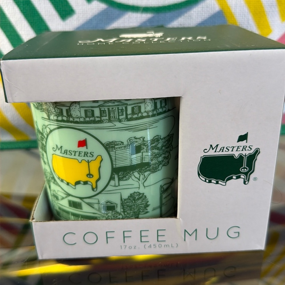 Masters Mint Green Mug 2026 brand new!
